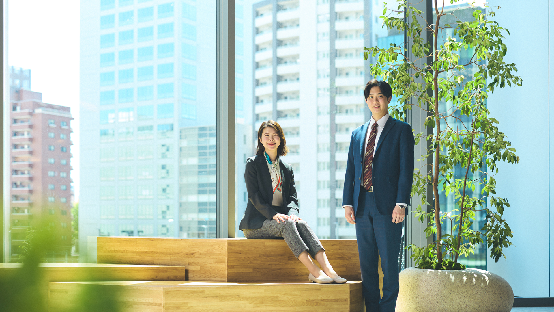 同じ目的を持つ仲間とともに、お客様の期待をこえていく喜び。